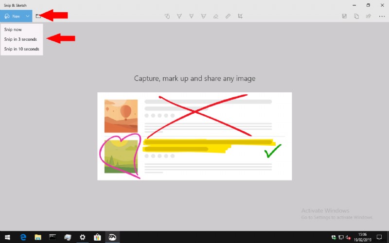 How to take a screenshot in Windows 10