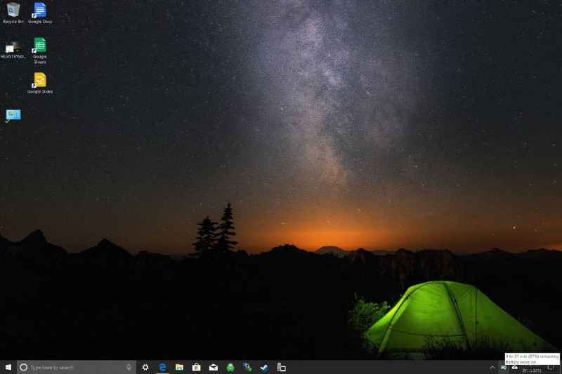 How to Enable Remaining Time Battery Life indicator in Windows 10