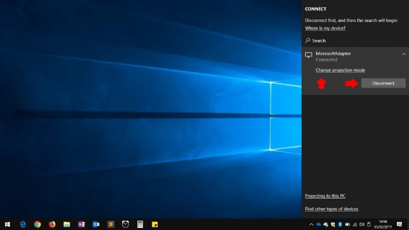 How to connect to a wireless display in Windows 10