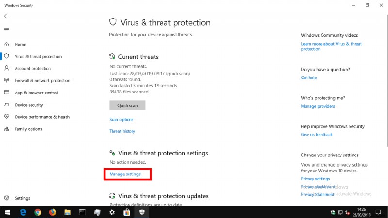 How to stop Windows 10 from automatically sending virus samples to Microsoft