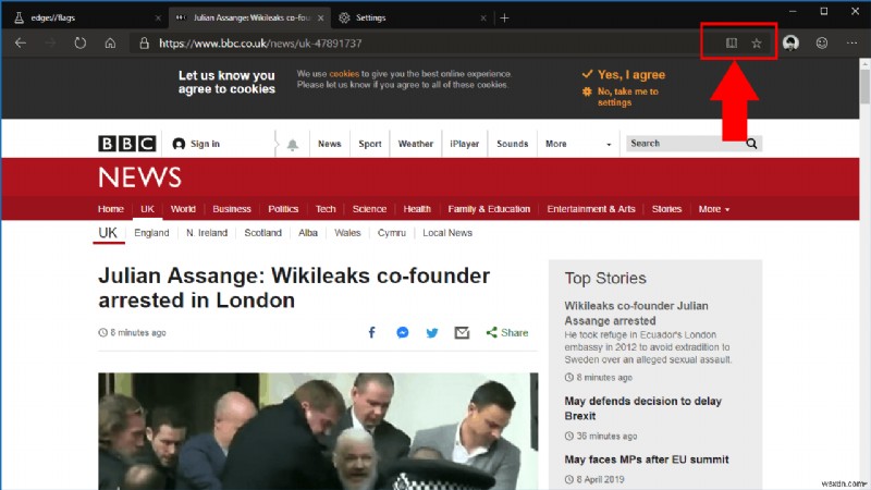 How to enable Reading View in Microsoft Edge Insider