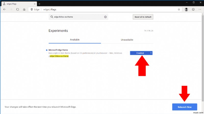 How to enable dark theme now in Microsoft Edge Insider builds