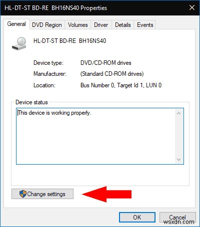 How to change DVD playback region in Windows 10