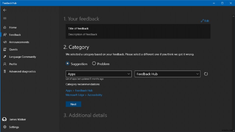 How to send feedback about Windows 10
