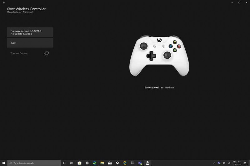 How to check the battery level of your Xbox One controller on Windows 10