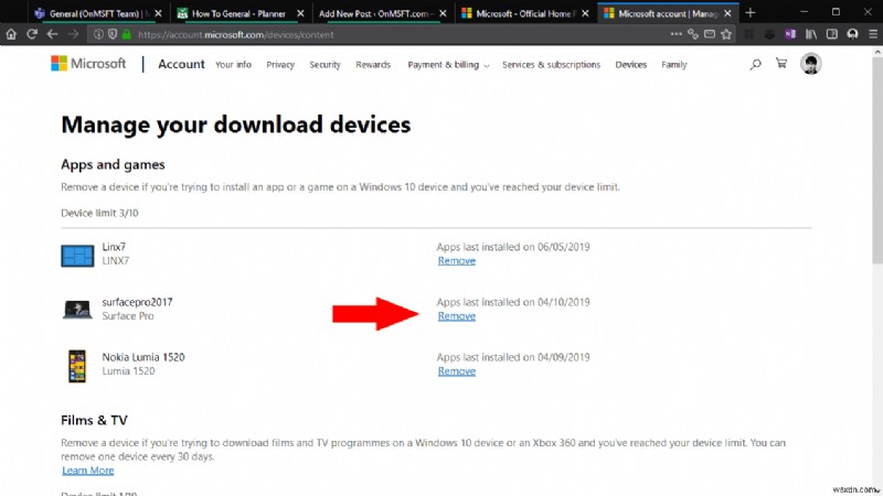How to revoke Microsoft Store app licenses from a device