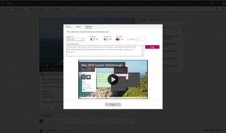 Microsoft has a streaming video service? How to get started with Stream in Office 365