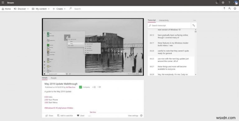 Microsoft has a streaming video service? How to get started with Stream in Office 365