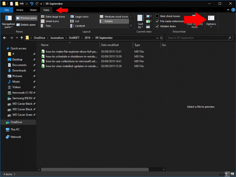 How to make Windows 10s File Explorer show the full directory path in the title bar