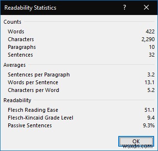 How to enable writing style assistance in Microsoft Word