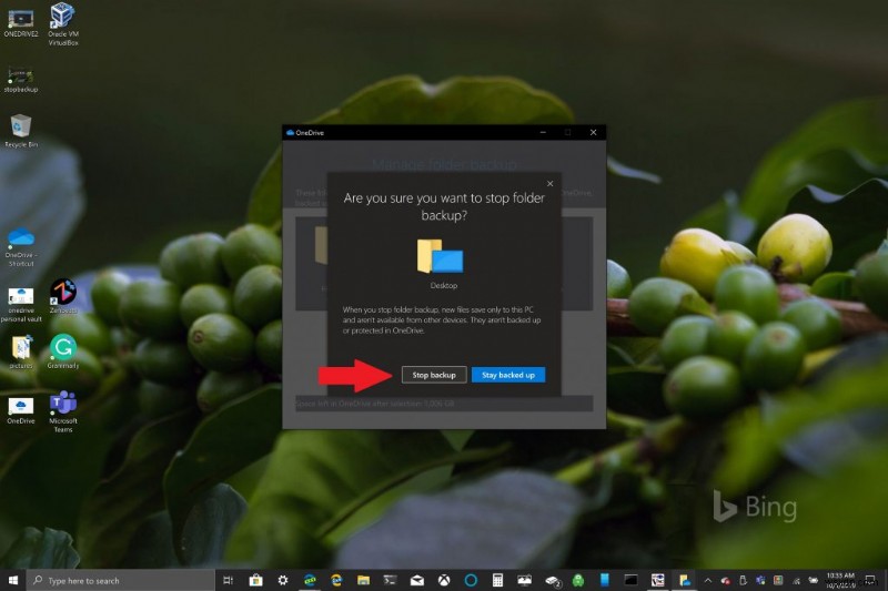 How to use OneDrive PC Folder backup