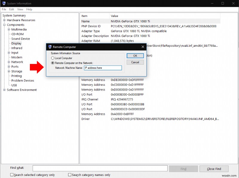How to view detailed system information in Windows 10