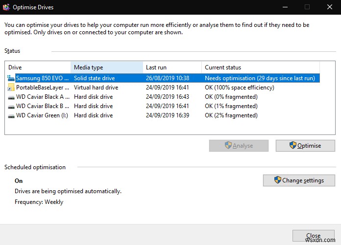 How to optimise the performance of your storage drives in Windows 10