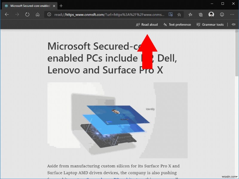How to listen to webpages and articles aloud in Edge Insider