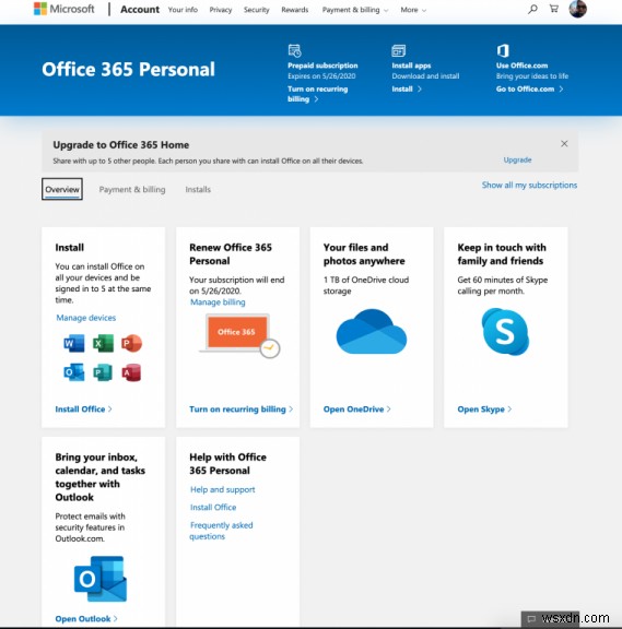 How to manage, cancel, or modify your Office 365 Subscription