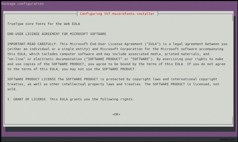 How to install Microsoft fonts on Linux