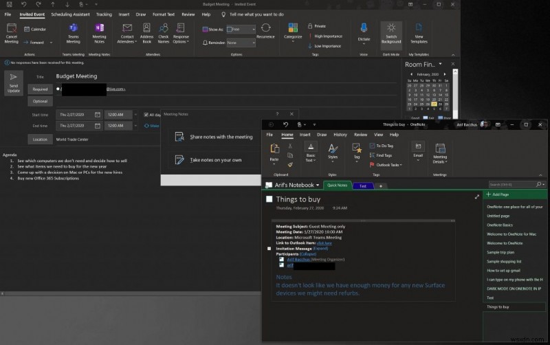 How to use OneNote 2016 with Outlook for your productivity advantage