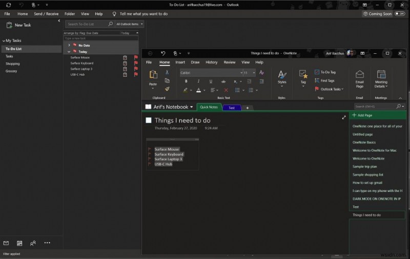 How to use OneNote 2016 with Outlook for your productivity advantage