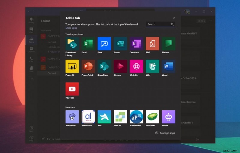 Bots, analytics, project management, and lots more: How to add apps to Microsoft Teams