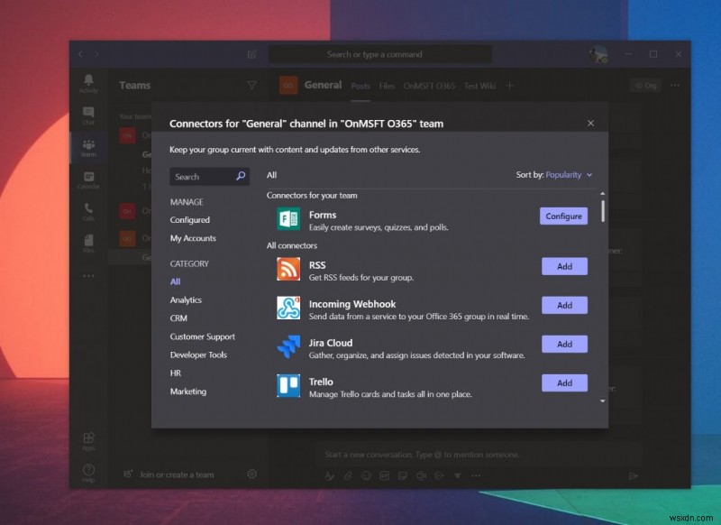 Bots, analytics, project management, and lots more: How to add apps to Microsoft Teams