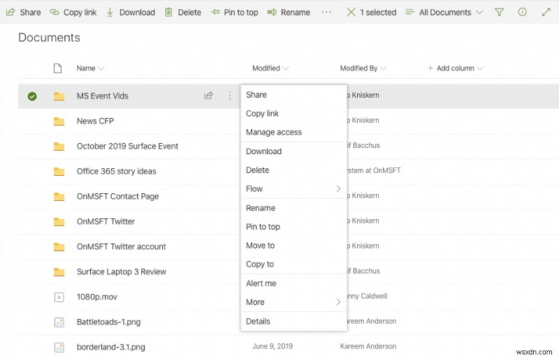 Heres how to get alerts when someone changes your files in SharePoint Online