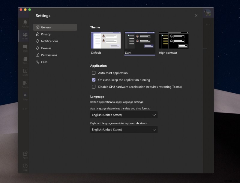 Heres how to turn on dark mode in Microsoft Teams