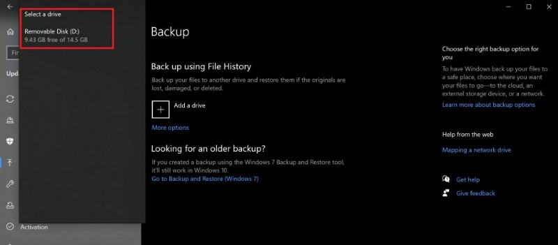 How to use File History to make a secure backup on Windows 10