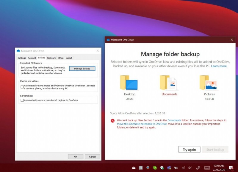 OneDrive Fetch files is shutting down, heres how to use PC Folder backup, and Files on Demand instead