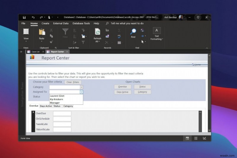 How to use Microsoft Access to create a customer service database for your small business