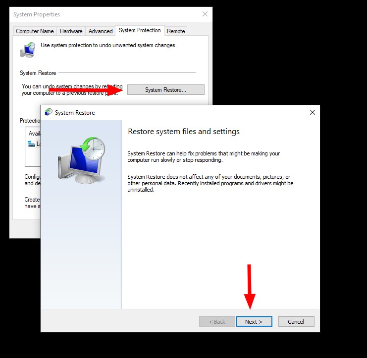 How to create a restore point on Windows 10