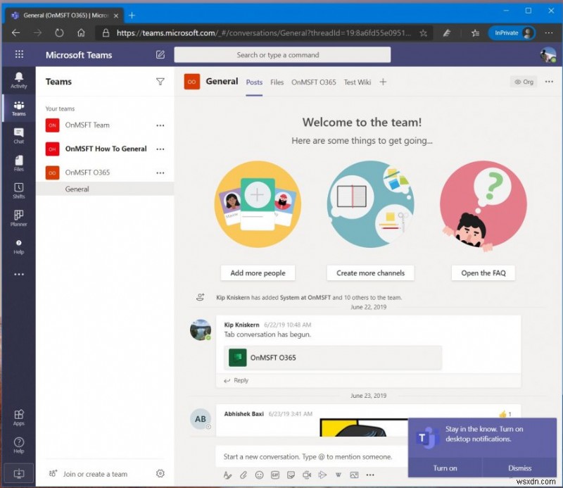 How to run multiple instances of Microsoft Teams with two different accounts