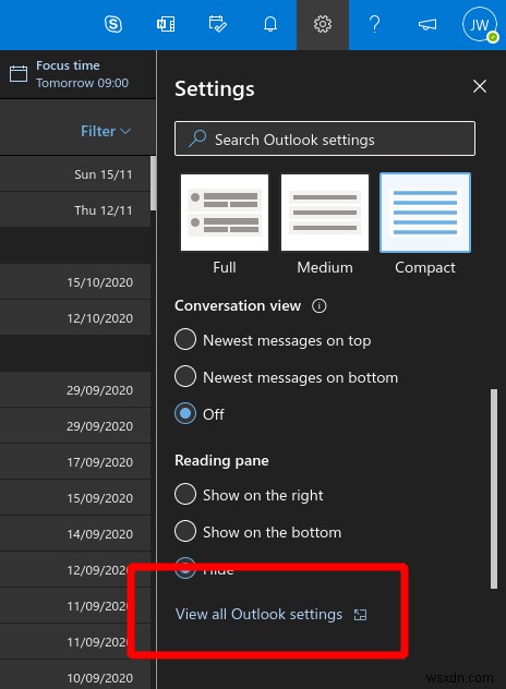 How to set an Out of Office auto-reply using the Outlook web app