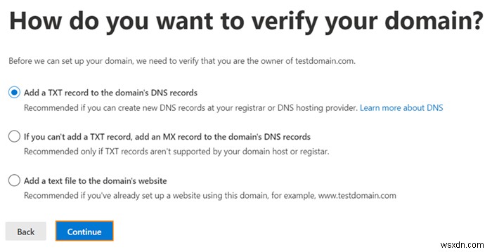 How To add a custom domain name to your Microsoft 365 account