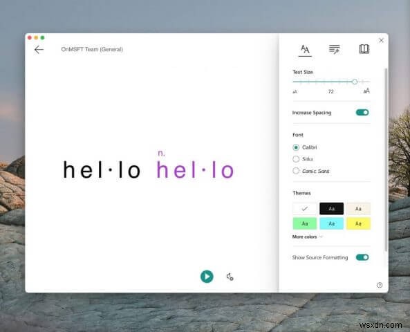 How to use Immersive Reader in Microsoft Teams to learn and translate languages, or make messages easier to see and hear