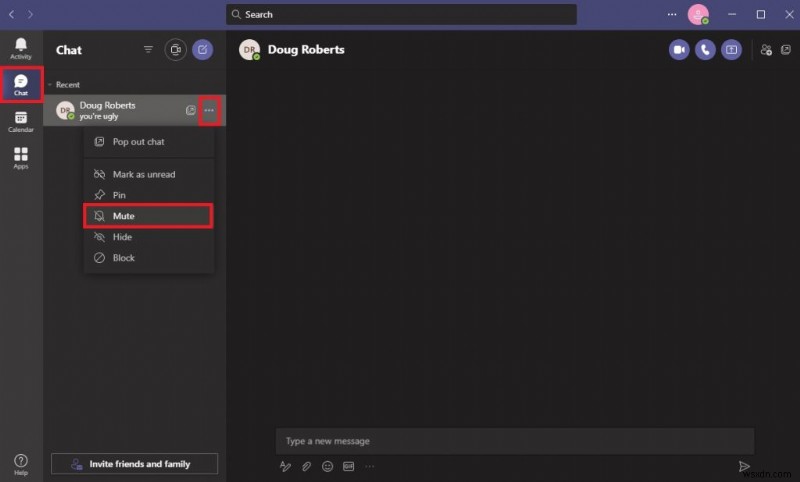 How to block someone on Microsoft Teams in Windows 10 or mobile