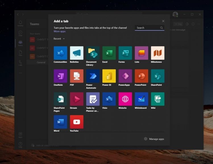 How to easily add Yammer to the Microsoft Teams app to engage with your coworkers