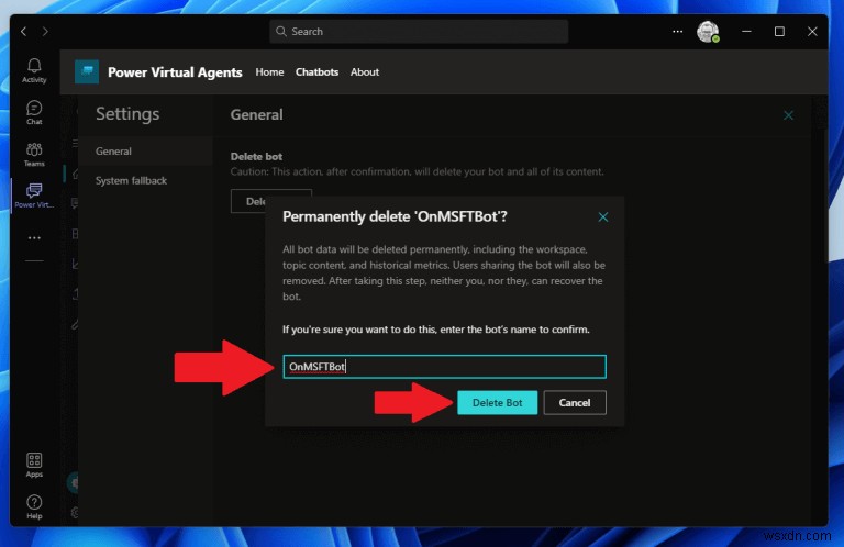 How to quickly create a Power Virtual Agents chatbot on Microsoft Teams