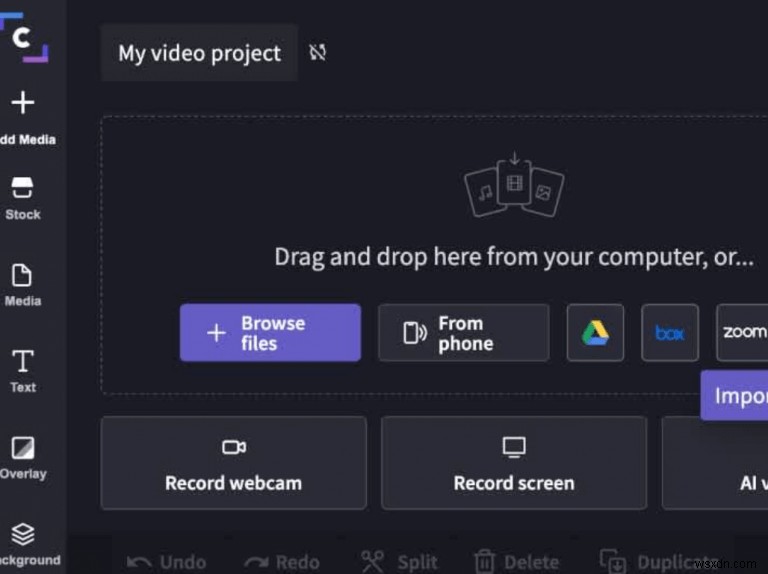 How to get started with Clipchamp
