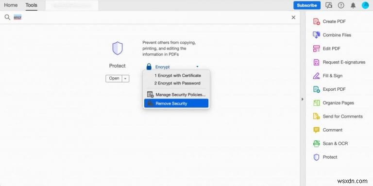 How to remove password from PDF files
