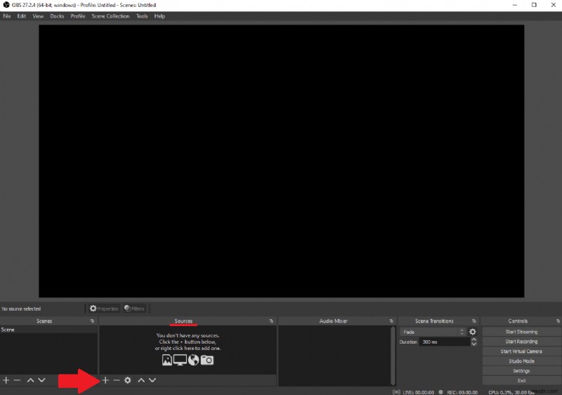 How to use OBS (Open Broadcaster Software) Studio to stream, capture, and record your gameplay content on Windows 11