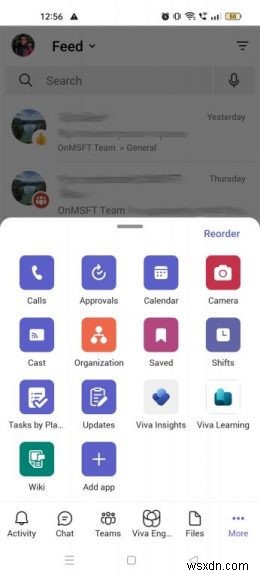 How to create or join a Teams meeting on an Android device
