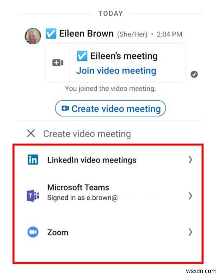 Using LinkedIn for successful video meetings with your network