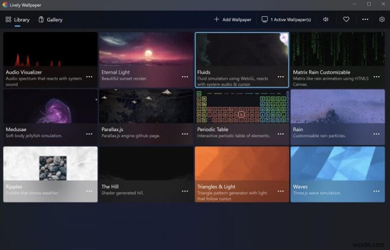 How to use a video wallpaper on Windows 10 or 11