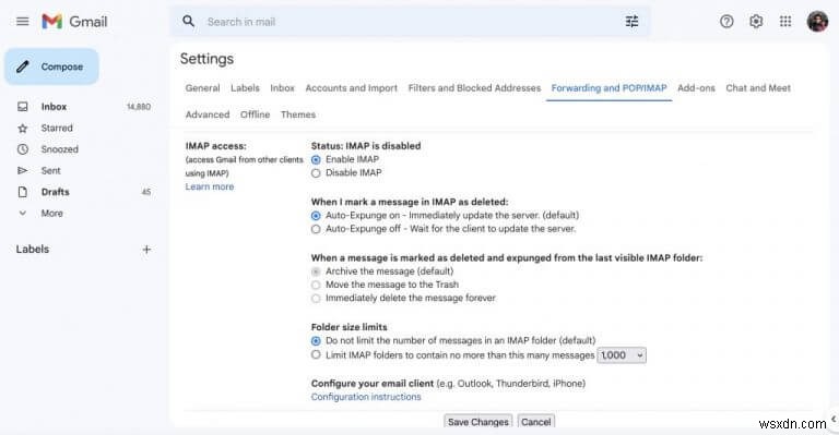 How to transfer Outlook emails to Thunderbird