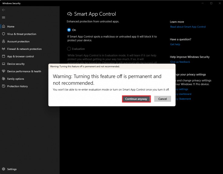 How to set up and use Smart App Control to block malicious and untrusted apps on the Windows 11 2022 Update