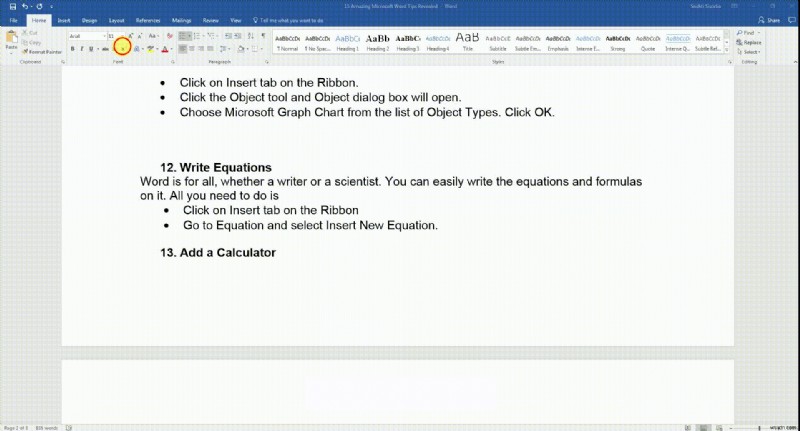 13 Hidden Microsoft Word Tips Revealed