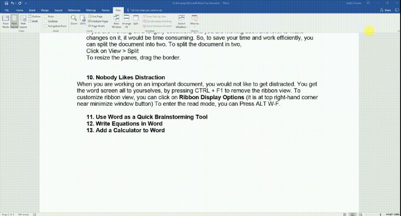 13 Hidden Microsoft Word Tips Revealed