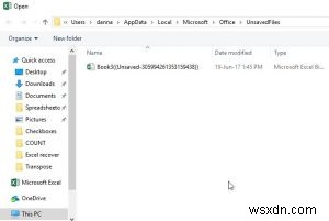 How To Recover Any Unsaved Or Overwritten Microsoft Excel Files