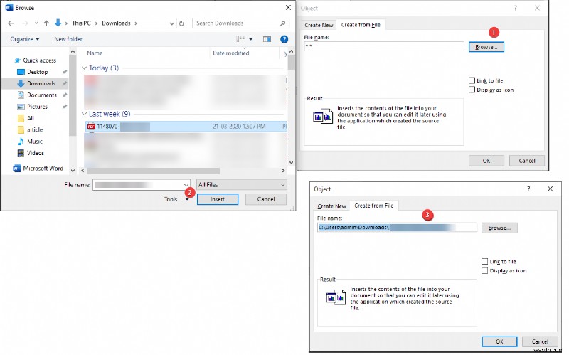 How to Insert PDF into Word, Excel, Google Doc & Embed PDF in HTML