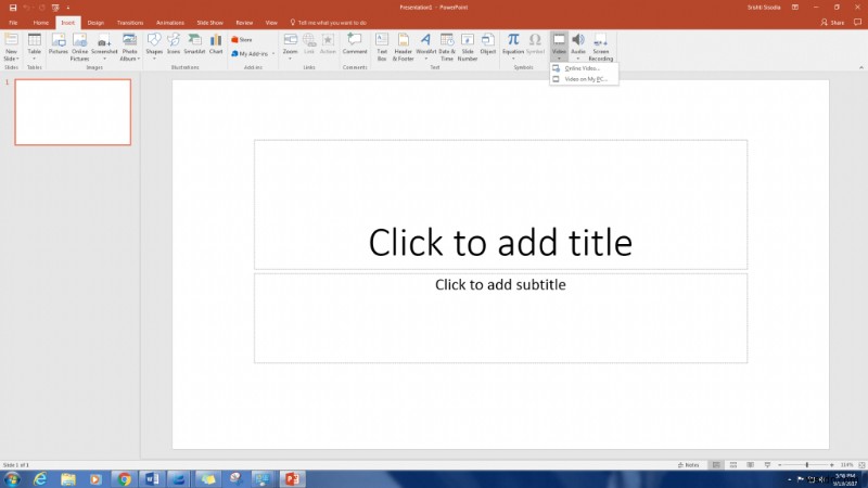 How To Add Videos In PowerPoint Presentations